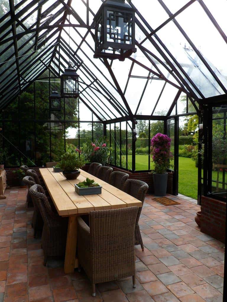 Maatwerk orangerie T-kas